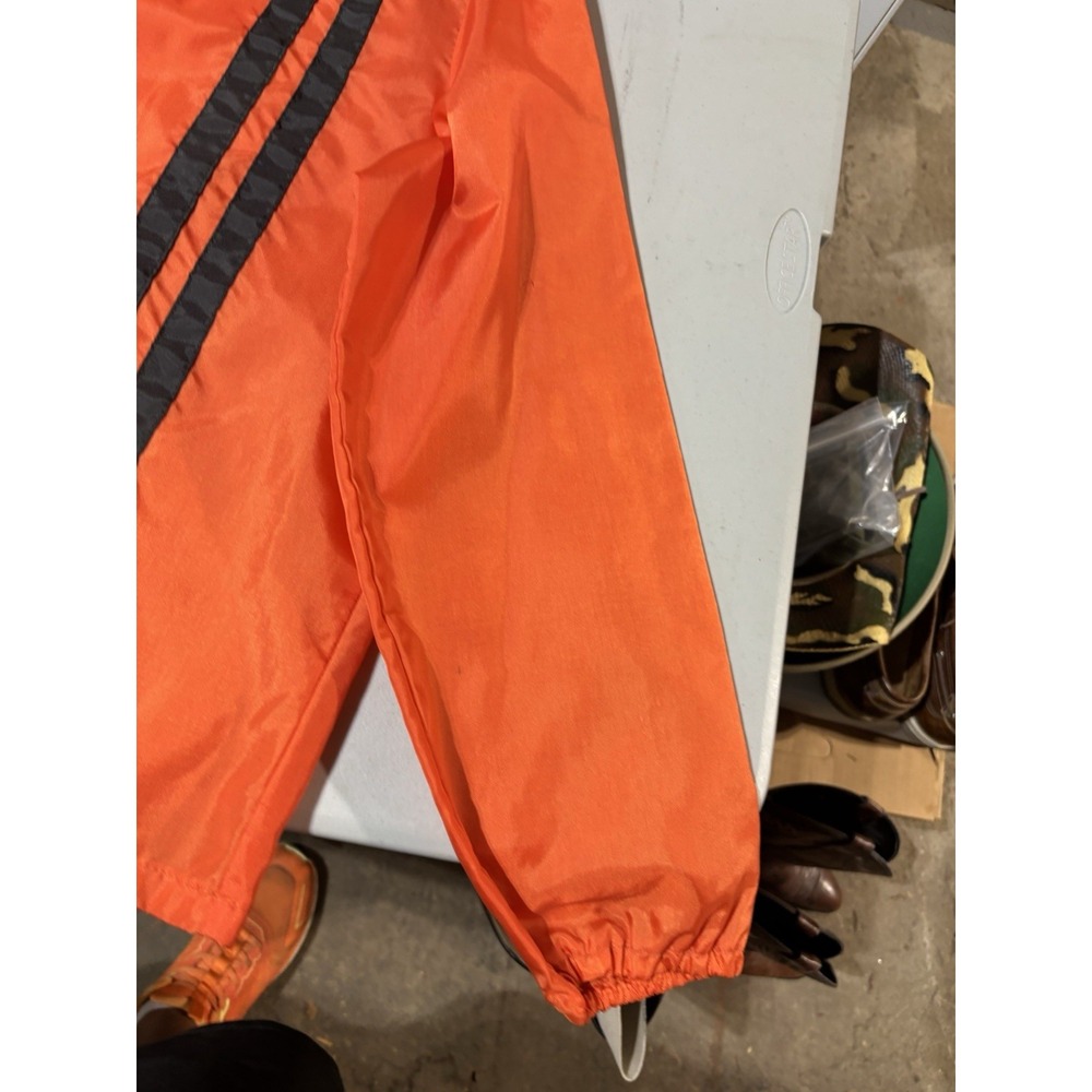 TCR‎ Orange Windbreaker Jacket L - Picture 2 of 6